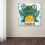Art sur toile Ribbit the Frog par Design Turnpike-16189552