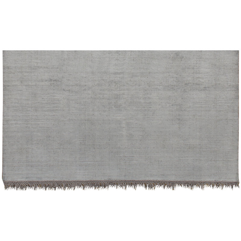 Simplicity Chic Solid Area Rug in Gray/Silver