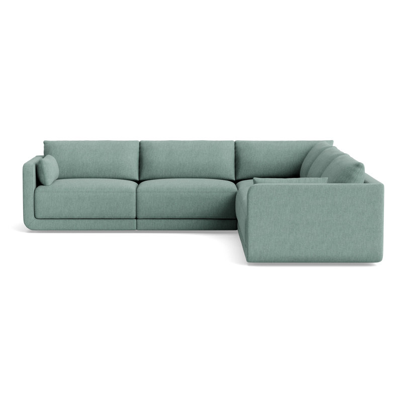 Eva Modular Sectional, Performance Weave - Spa