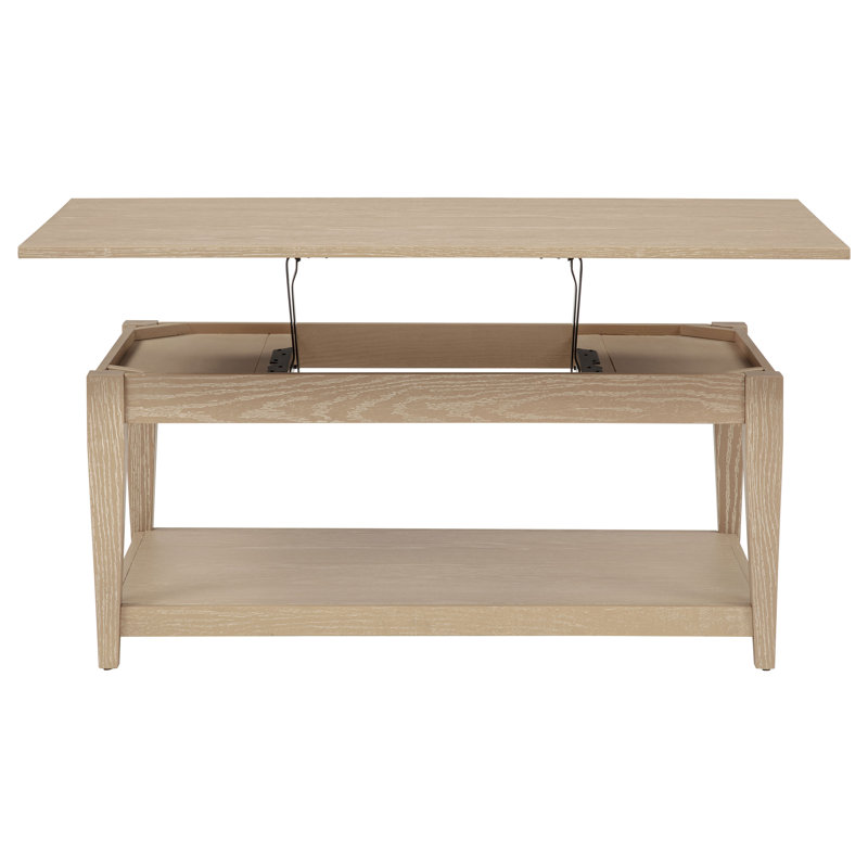 Table basse Welbie, Blond