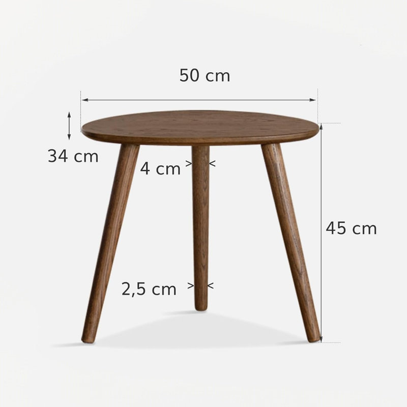 Solid Wood 1 Tier Plant Stand