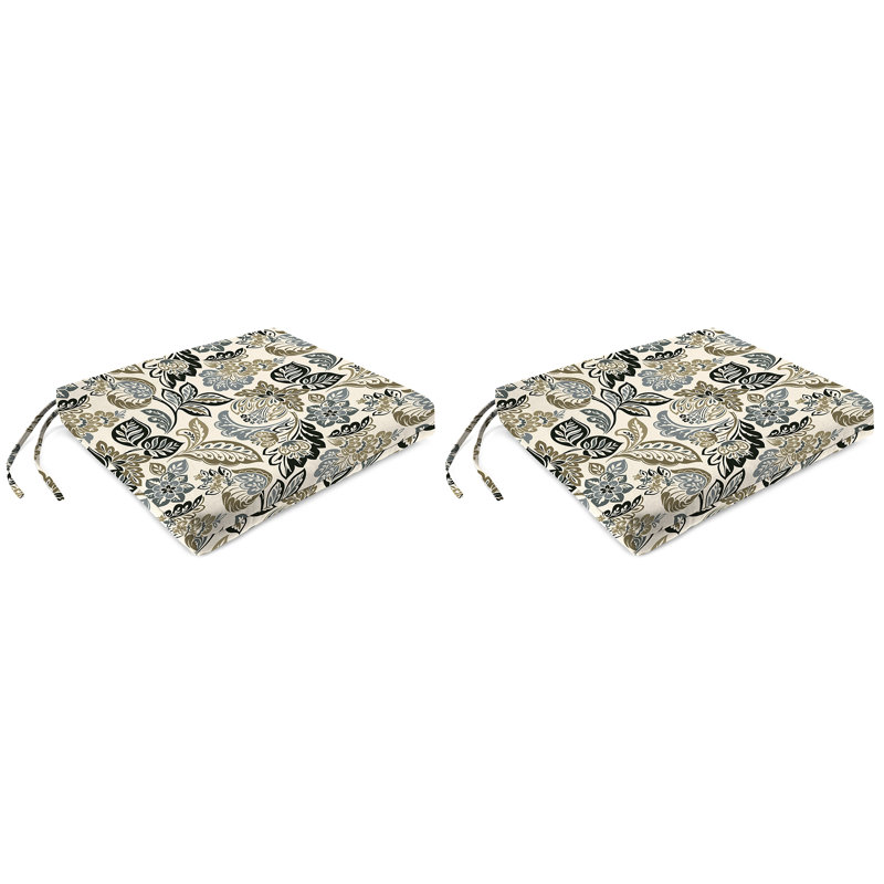 Outdoor Seat/Back Cushion, Dailey Pewter