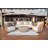Malibu Powder-Coated Aluminum Patio Swivel Chair with Sunbrella® Cushions, Commercial Grade