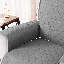 Housse pour fauteuil inclinable résistant à l'eau, housses antidérapantes pour fauteuil inclinable avec poche, housse de canapé inclinable lavable, protecteur de mobilier pour enfants, animaux de compagnie (petit, noir)-81418109-3696481