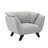 3 Piece Boucle Standard Living Room Set