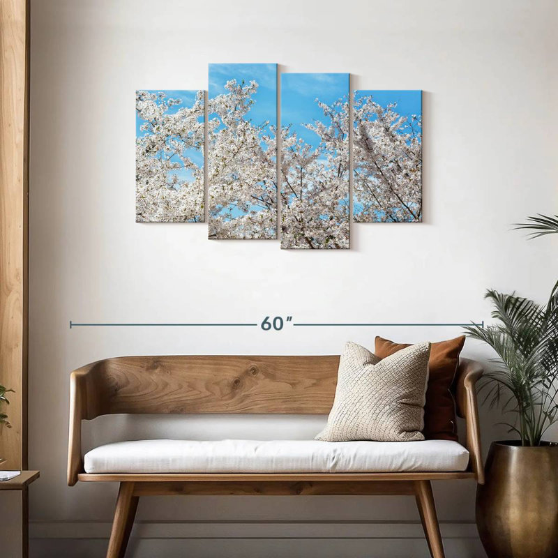 Célèbres fleurs de cerisier Harnek I, H 27 po x l 43 po