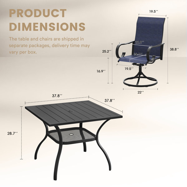 Dimensions du produit