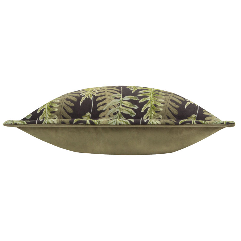 Amaura Abstract Green Rectangular Cushion