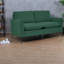 Causeuse confortable en similicuir 55,91 po