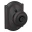 Georgian Privacy Knob with Camelot Trim-22334266