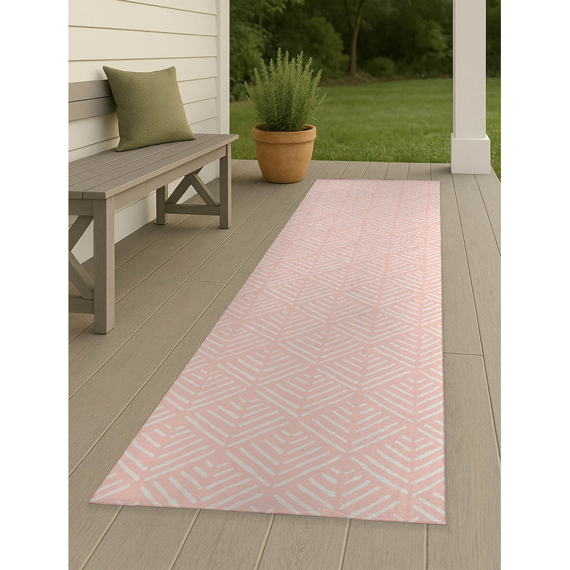 Tapis d'extérieur antidérapant Tribal Dreamer, Tapis de couloir 2 pi 6 po x 8 pi