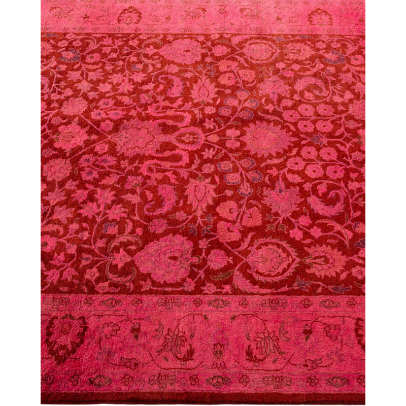 Fine Vibrance One-of-a-Kind 4' 2" X 6' 3" Hand Knotted Area Rug