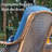 3-Piece Outdoor Wicker Conversation Set with 360° Swivel Chairs and Quick-Dry Cushions