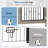 Anti-Bite Dog Crate Cage Furniture Sliding Barn Door, Dog Kennel End Table W/ Wheels & Flip-Top Plate Dog House Detachable Divider-305809332-305663971