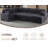 Oversized U-Shaped Sectional Sofa Bed Pull Out Sleeper Couch With Storage Chaise For Living Room-1580085052