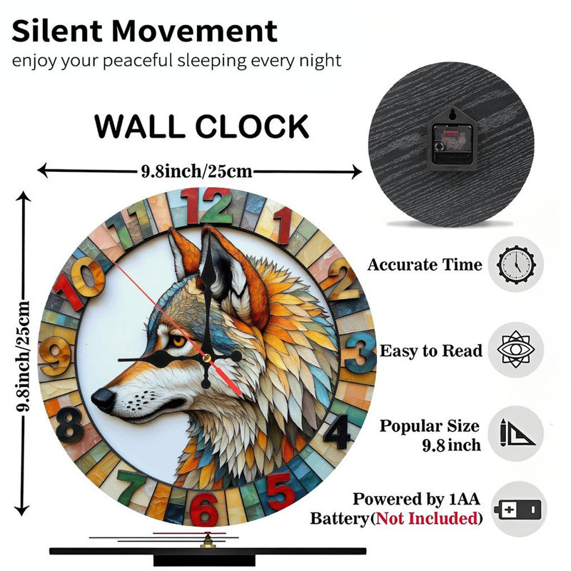 Horloge murale artistique artistique