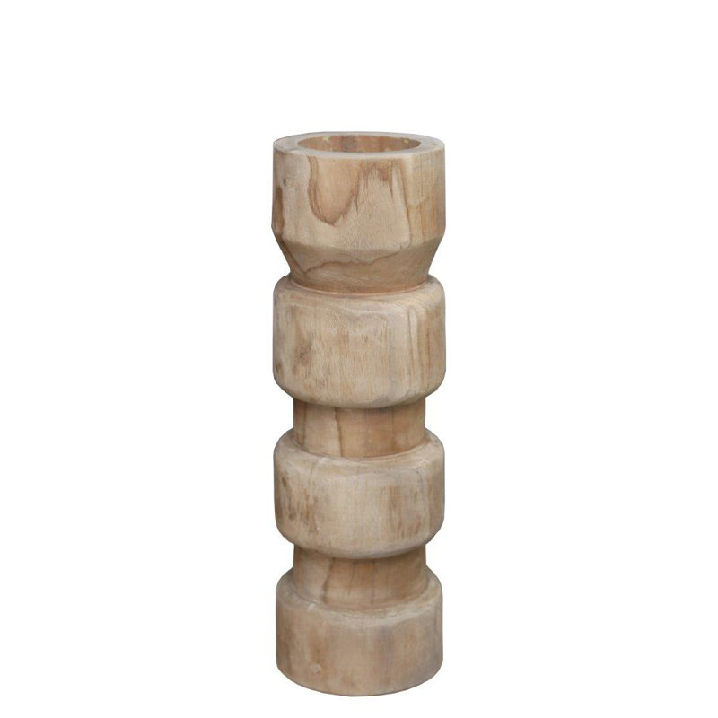 Solid Wood Candlestick
