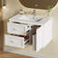 Single Bathroom Vanity with Ceramic Basin-134243241