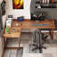 Bureau d'écriture en L en bois massif brun noisette-118354604-118354607-118354601