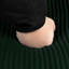 33.5cm Wide Curved Solid Colour Footstool Ottoman with Storage-1224965947