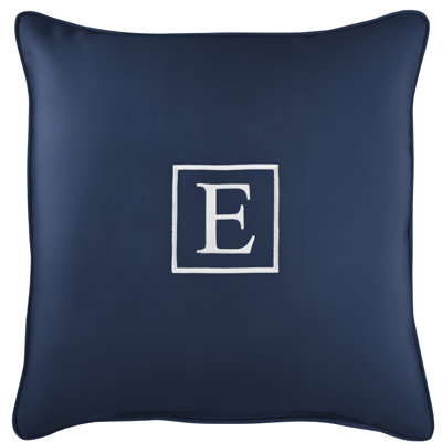 Kettil Embroidered Sunbrella® Outdoor Throw Pillow