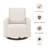 Poe Channeled Swivel Glider-97873122