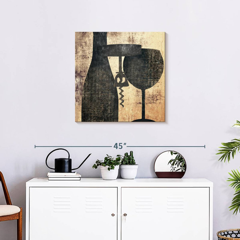 Yarlin Shadowy Kitchen I, 24" H x 24" W