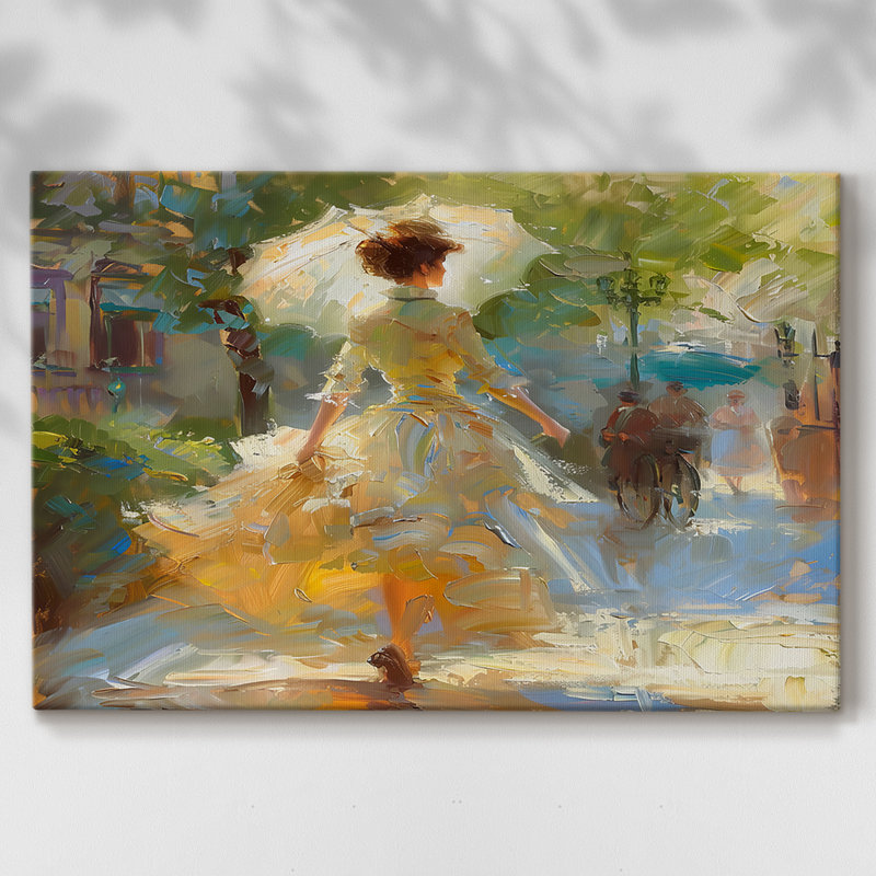 Beautiful Women-Lxxv -Gallery Wraraped Cavas, 18 x 27