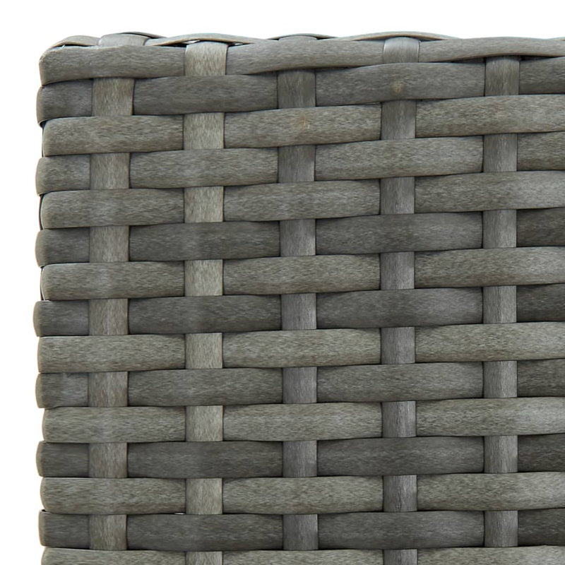 5 pièces avec coussins, Cadre gris / coussin gris