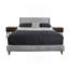 Lit tapissier avec 2 tables de chevet-114247274-114247276