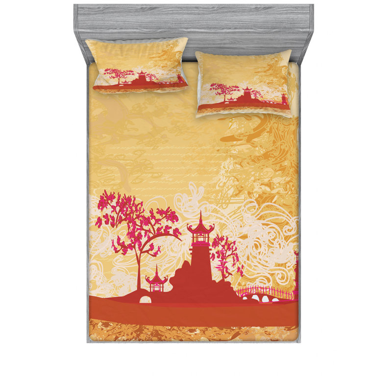 Microfiber Sheet Set, Full Sheet Set with Fitted Sheet