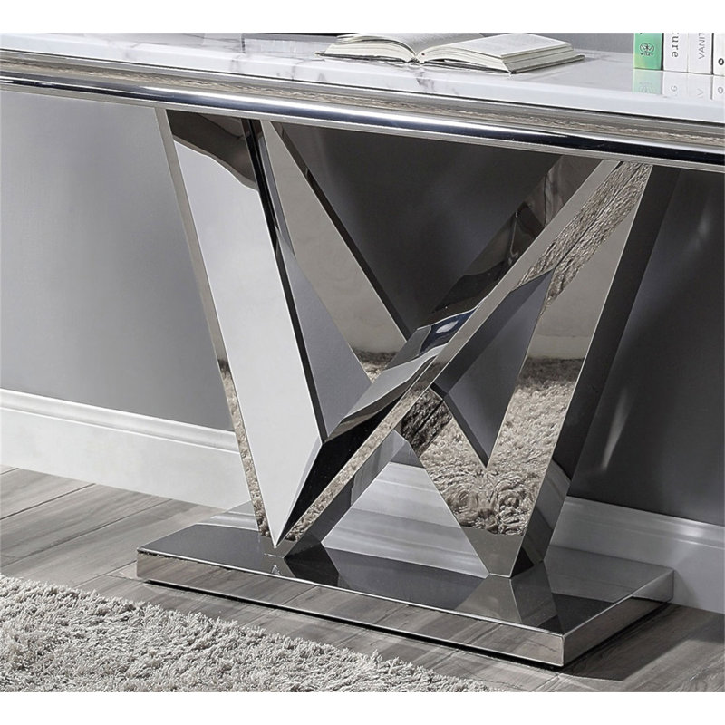 Table de canapé moderne Glam Style