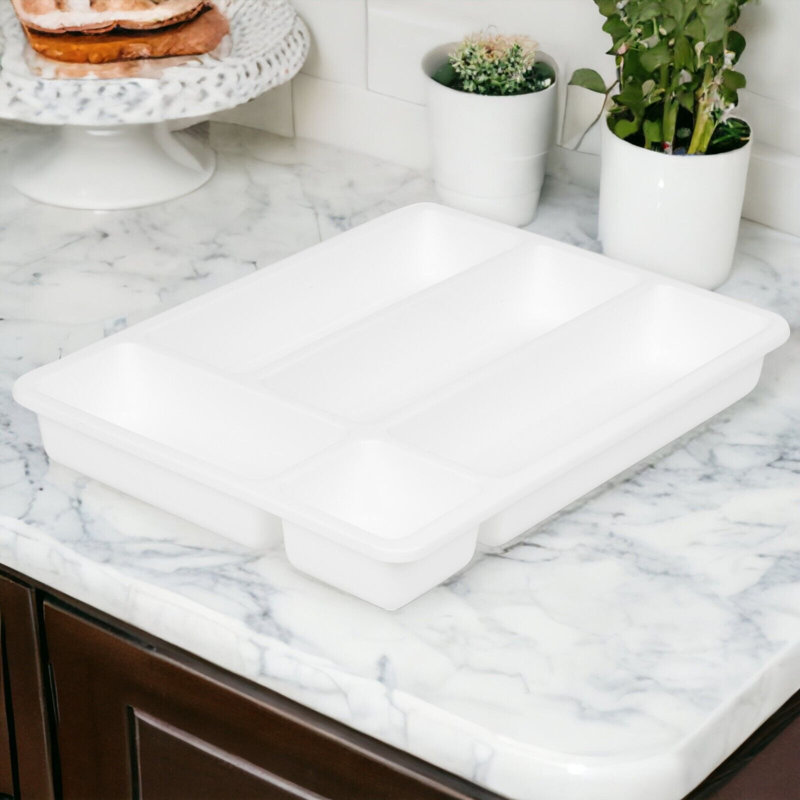 Belfry Kitchen Creekside Knife Storage, White