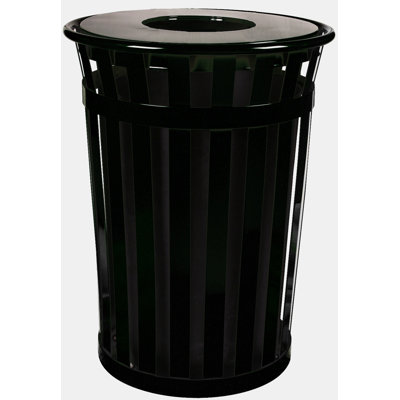 Oakley Steel Open Outdoor Trash/Recycling Bins