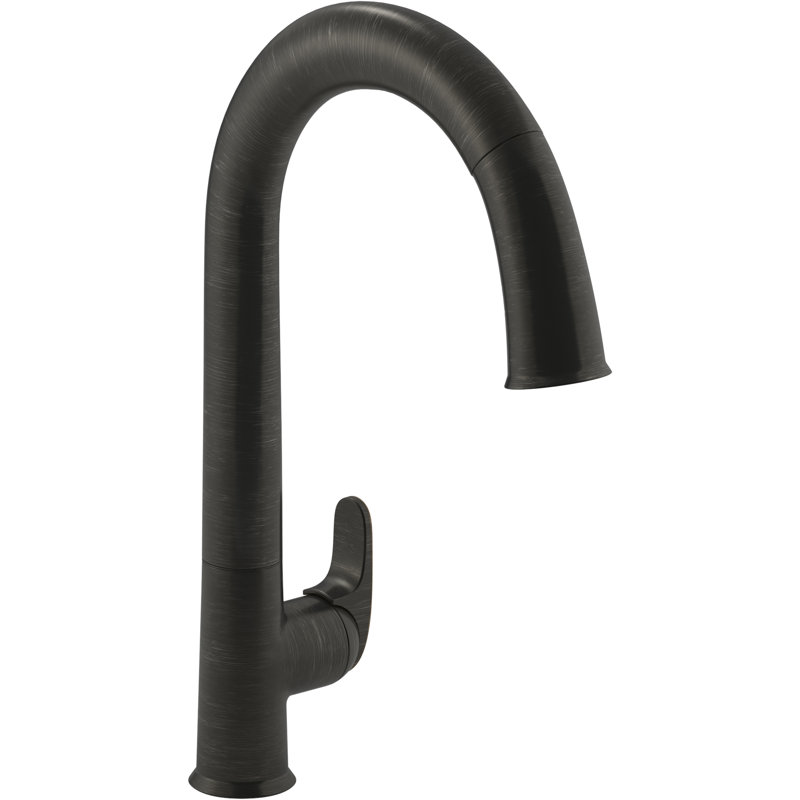 Sensate Kitchen Faucet with Konnect, Matte Black