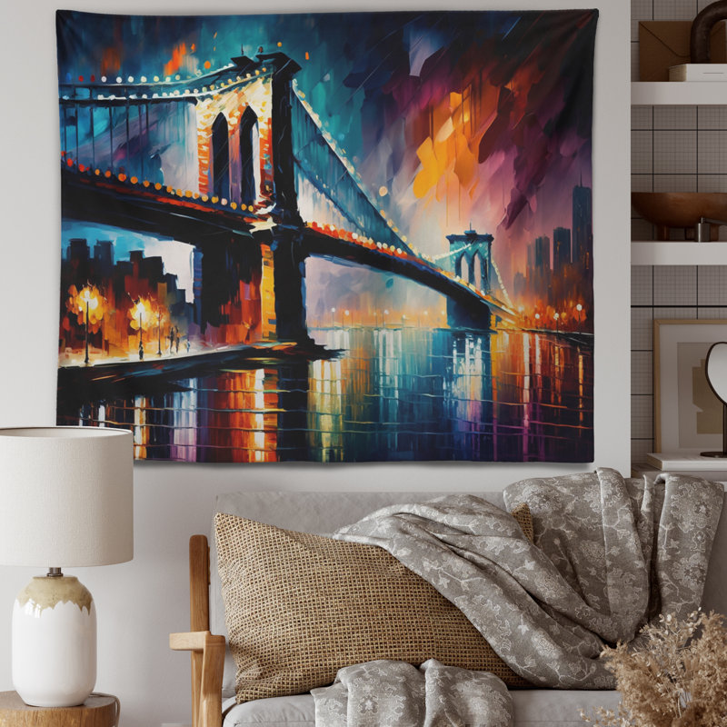 Polyester Tapestry, 32" H x 39" W