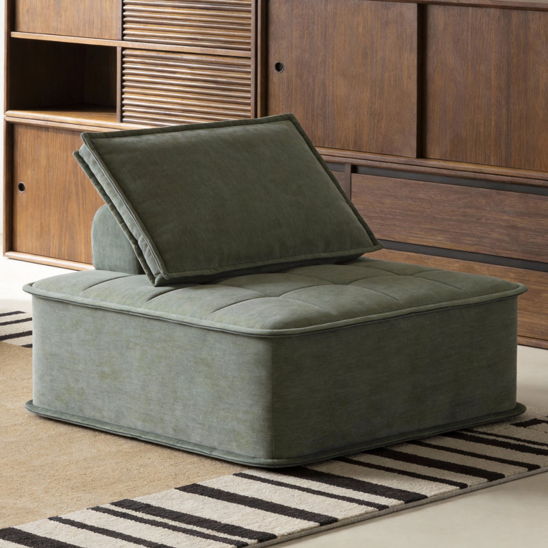 Modular Single Armchair in 95cm Wide with Large Cushion, Frame-Free Design Fast Dispatch From UK Warehouse – Dispatched Within 2 Days