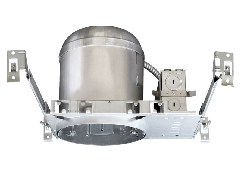 Air-Tight IC Rated Recessed Lighting Housing for New Construction