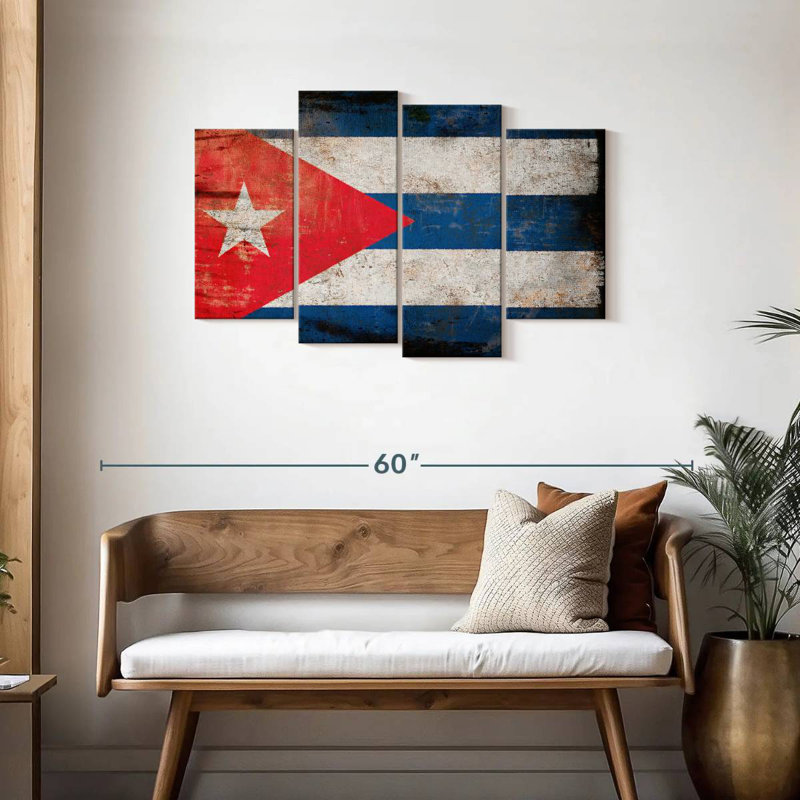 Borges Antique Cuban Flag