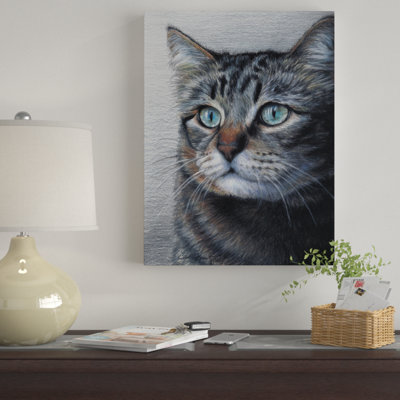 " Cat Portrait " by Carla Kurt