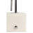 24" Hollylynn Marble Table Lamp, White/Silver