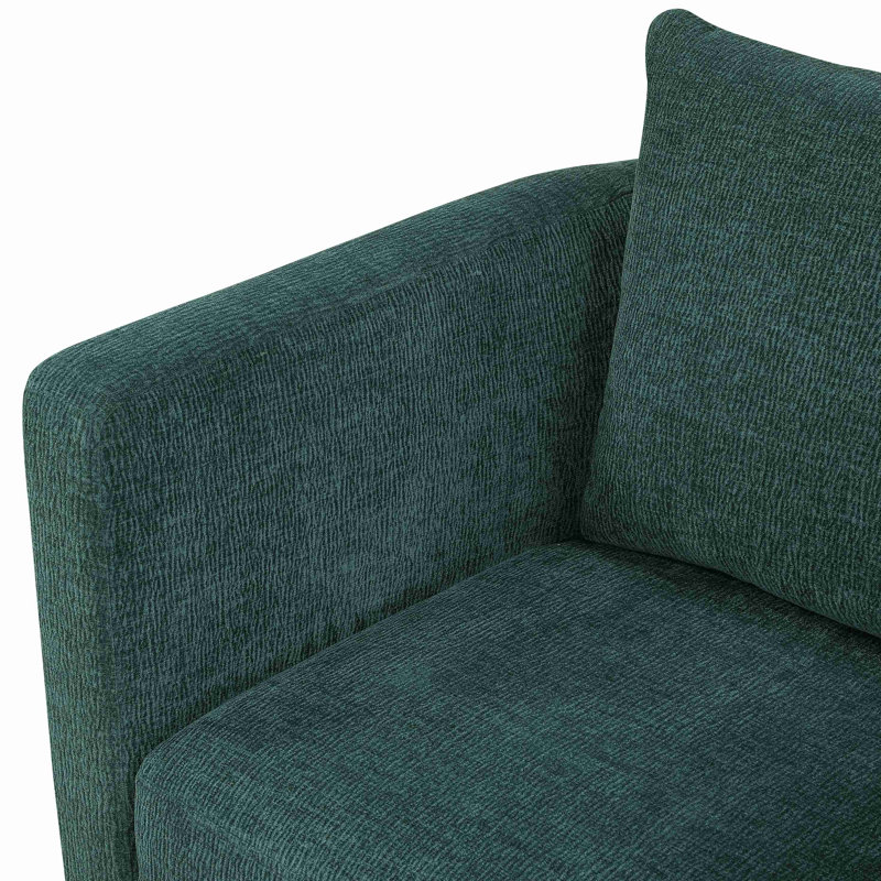 Fauteuil demi-tonneau Sutton, Paon