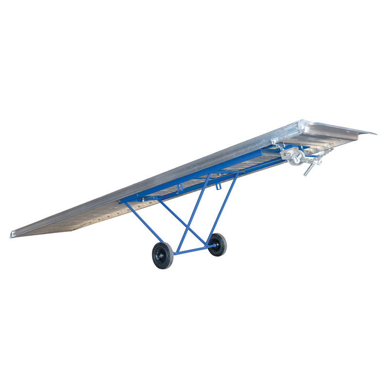 Rampe d'accès 4 po Vestil, H 4,44 po x l 28 po x P 120 po