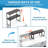 Expandable And Stackable Washer Dryer Shelf For Laundry Room Organization, Space Saving Countertop Storage Solution