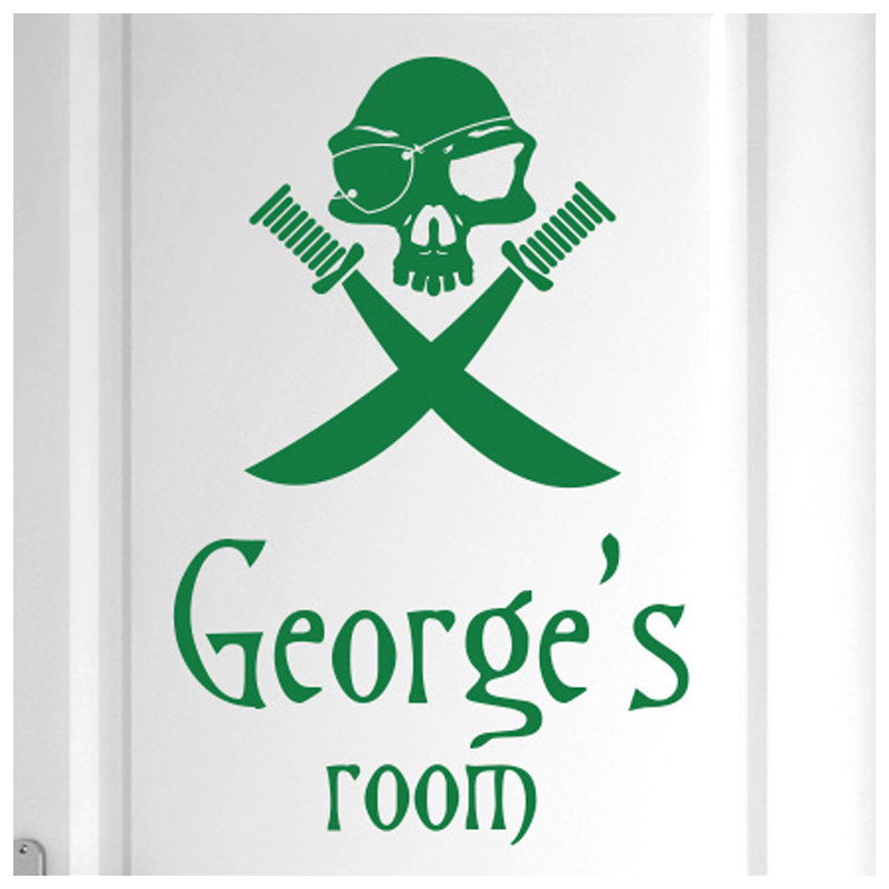 Nautical & Beach Wall Decal, Green