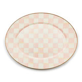 Rosy Check Medium Oval Platter