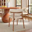 Table de salle à manger ronde en bois massif avec 6 chaises-1340483008-1340483010