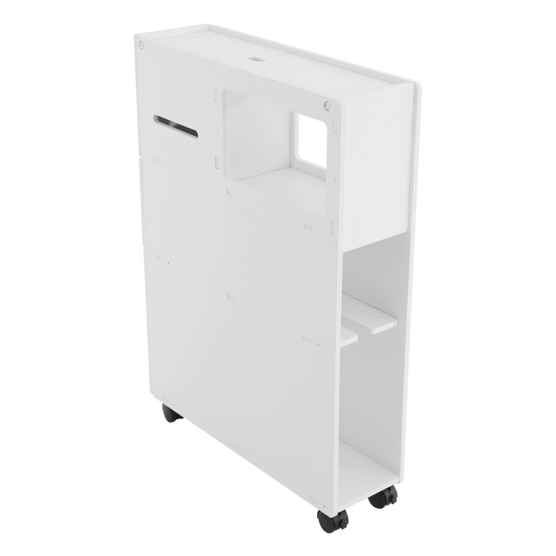 Bathroom Storage Cabinet Narrow Floor Storage Cabinet With Drawers And Wheels
