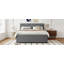 Lit plateforme tapissier avec lit gigogne et 2 tiroirs-867545489-867545488