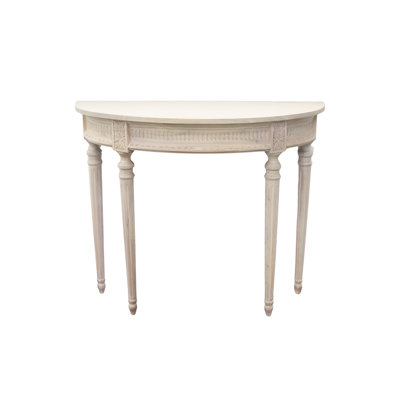 Camille 40.5'' W Solid Wood Console Table